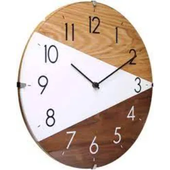  Naturdeco Wooden Wall Clock